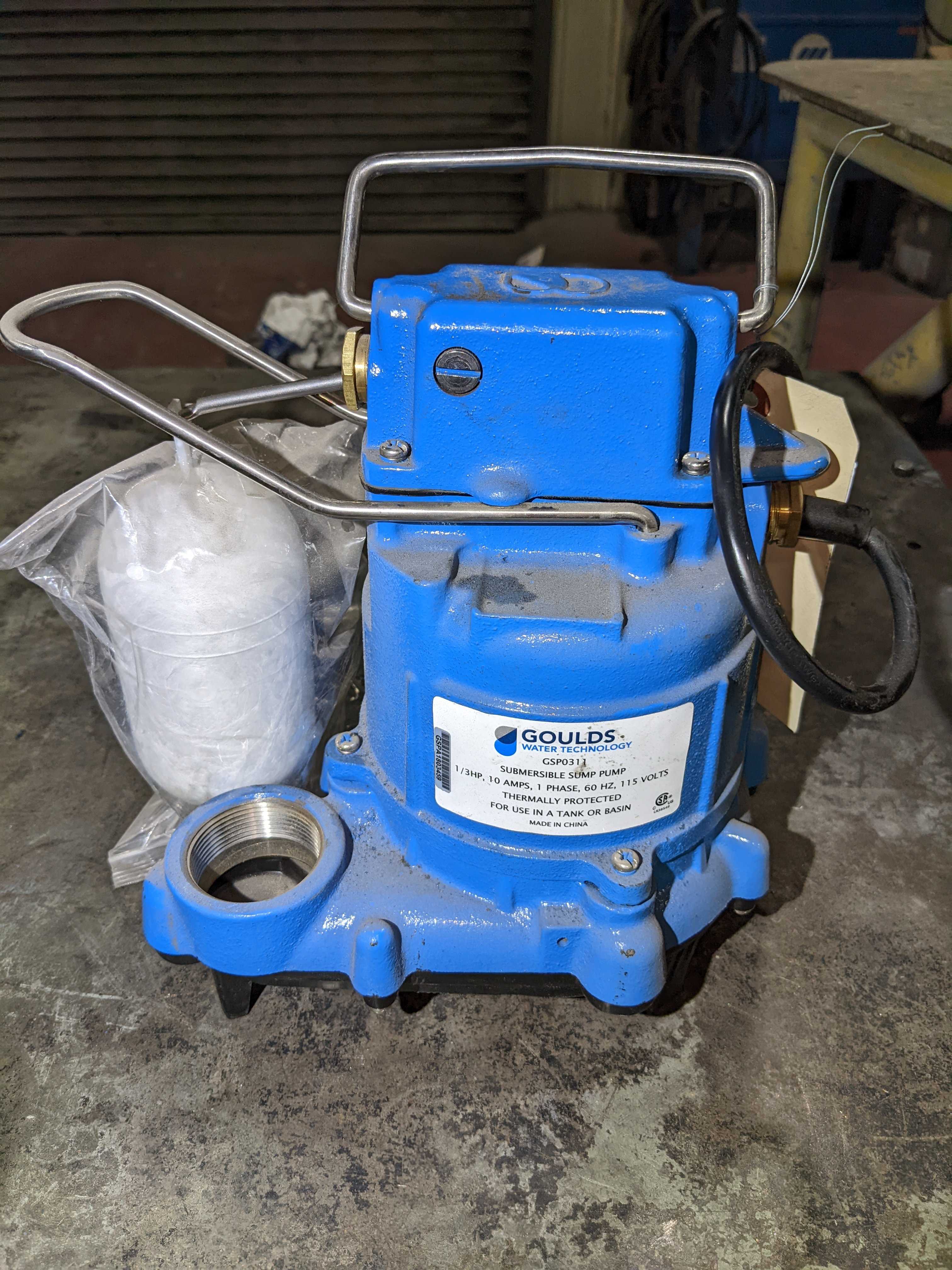 SUMP PUMP - SUBMERSIBLE PUMP