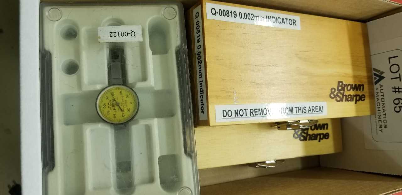 Brown & Sharpe Test Indicator