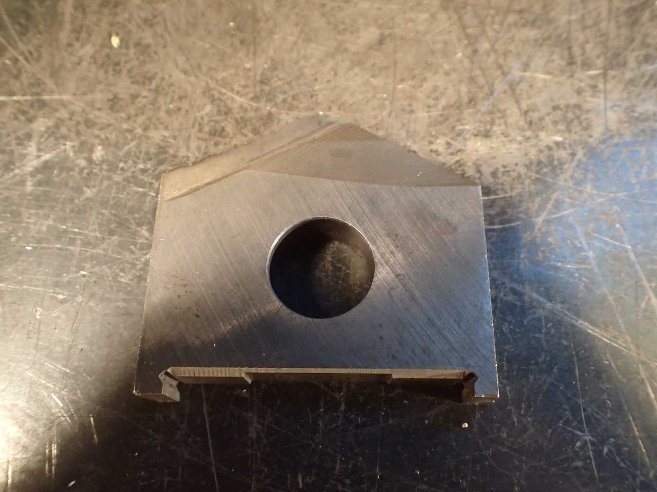 Waukesha 2-1/2" 2.5" HSS Spade Drill Insert for AMEC Series E Holders: USA - MACHINING EQUIPMENT PARTS