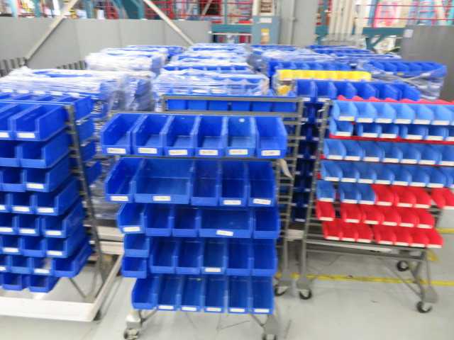 Plastic Parts Holders (7) pallets - MISCELLANEOUS