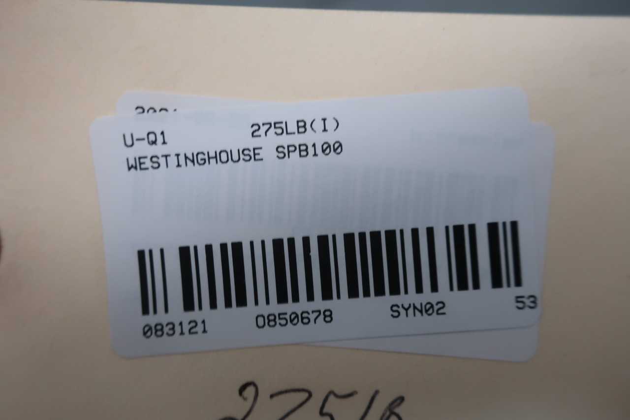 WESTINGHOUSE SPB100 3P 3000A AMP VACUUM HIGH VOLTAGE BREAKER - CIRCUIT BREAKERS
