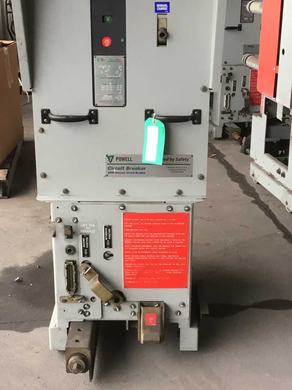 Lot of 2 Powell 5KV Circuit Breaker - CIRCUIT BREAKERS