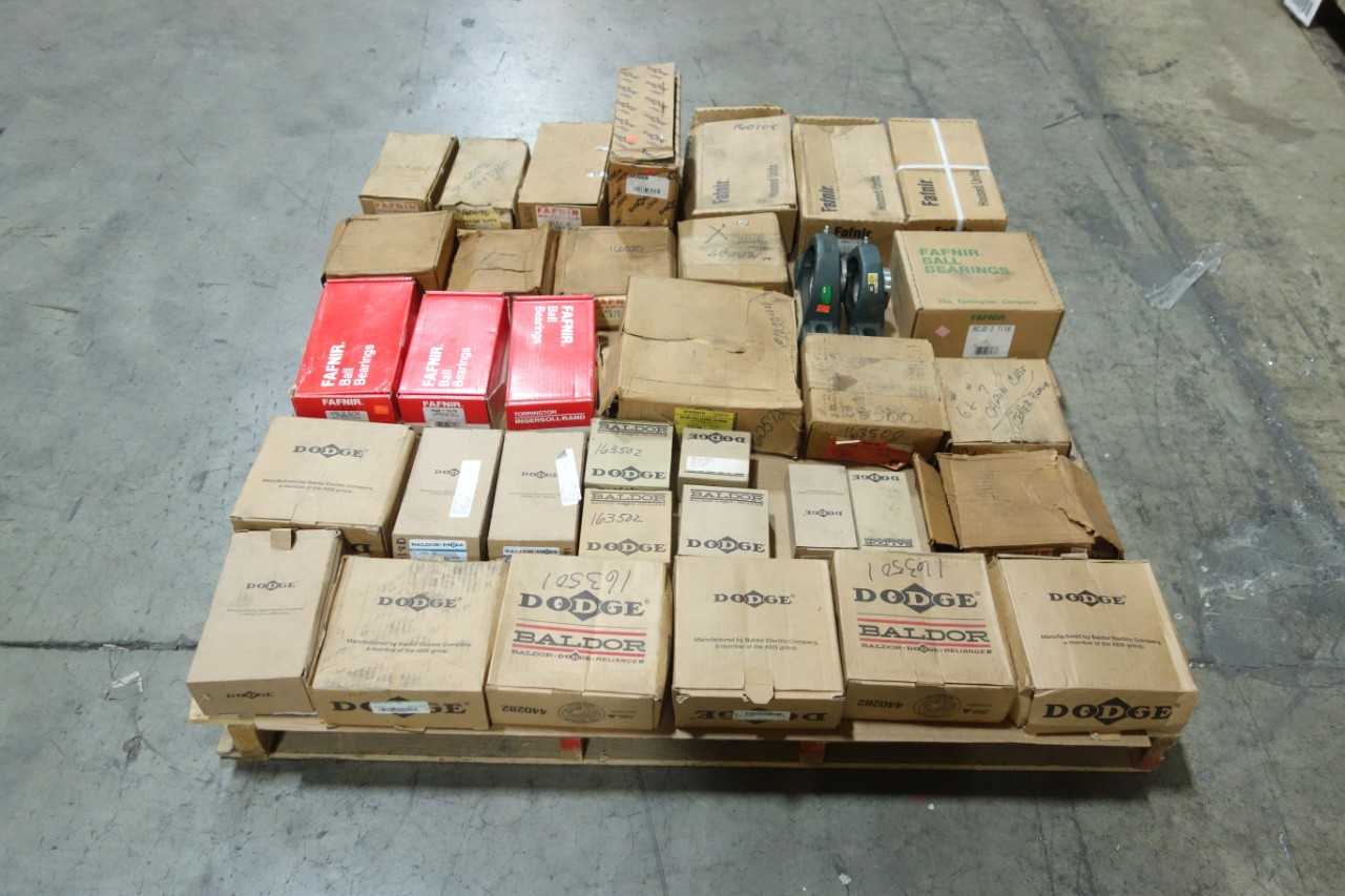 PALLET OF ASSORTED BEARINGS - BEARINGS