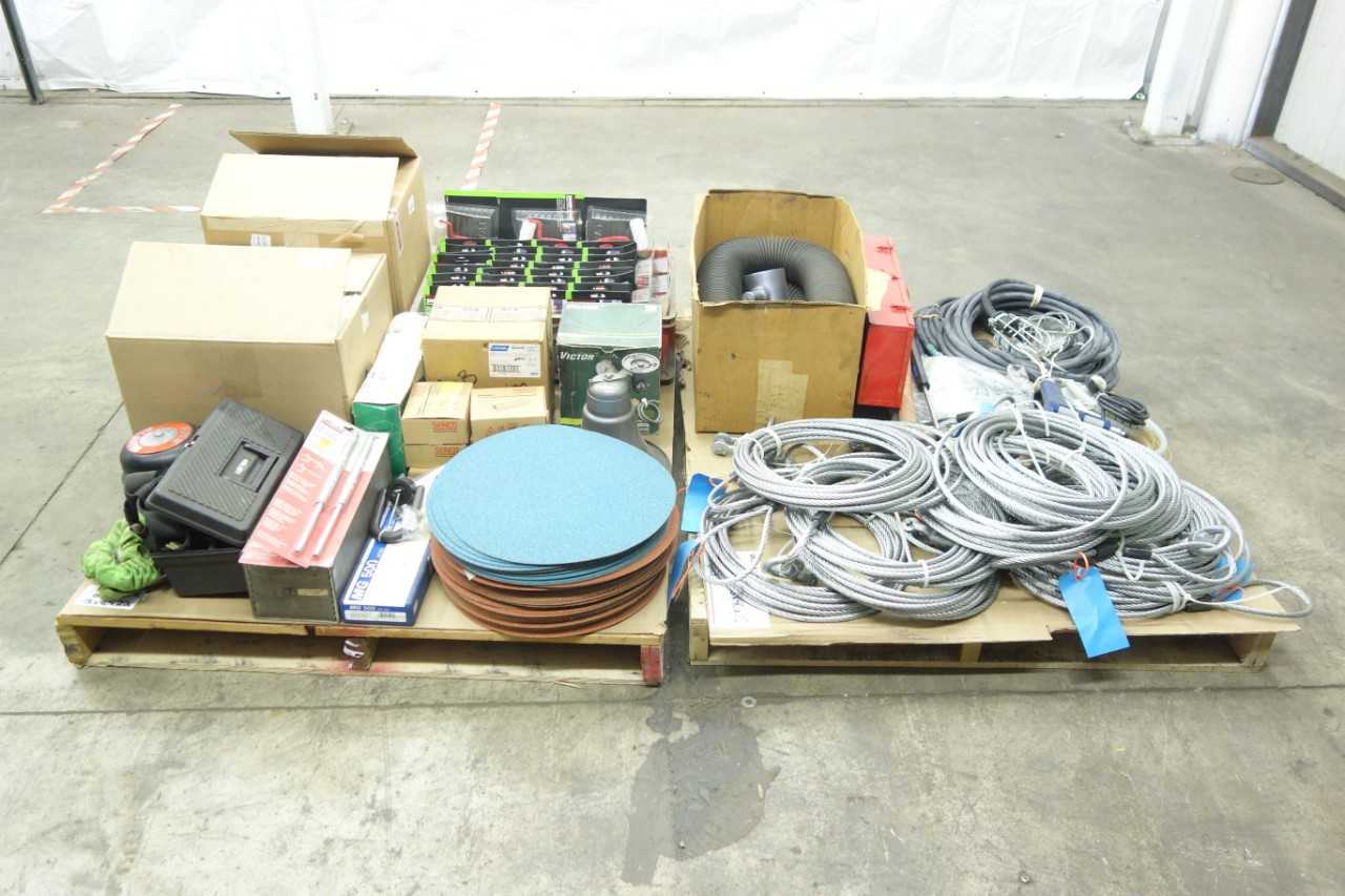 2 PALLETS OF SHOP SUPPLIES - LIGHTING