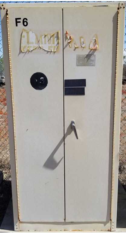 Fire Cabinet 31.5" L x 31.5" W x 65" H - TOOL STORAGE