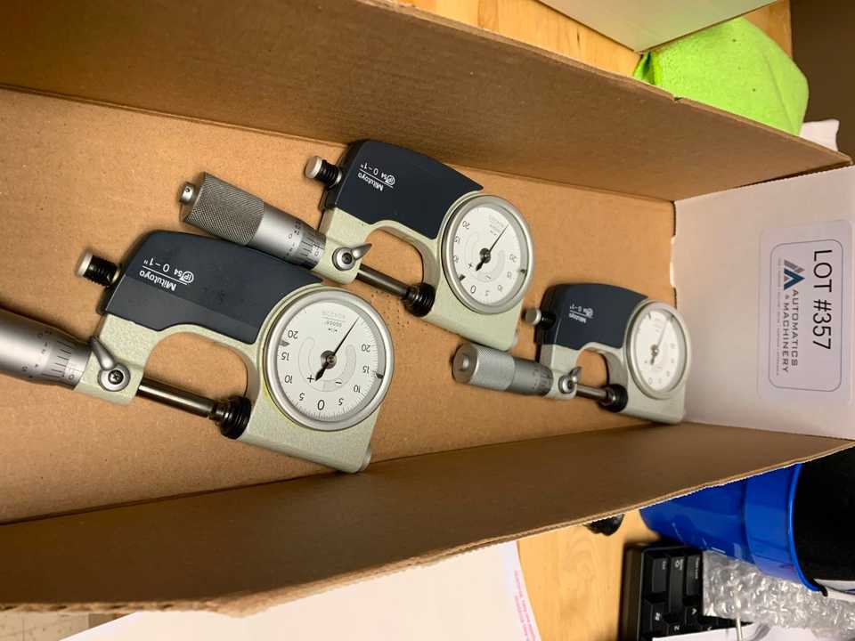 Mitutyo Micrometers - ELECTRIC POWER TOOLS