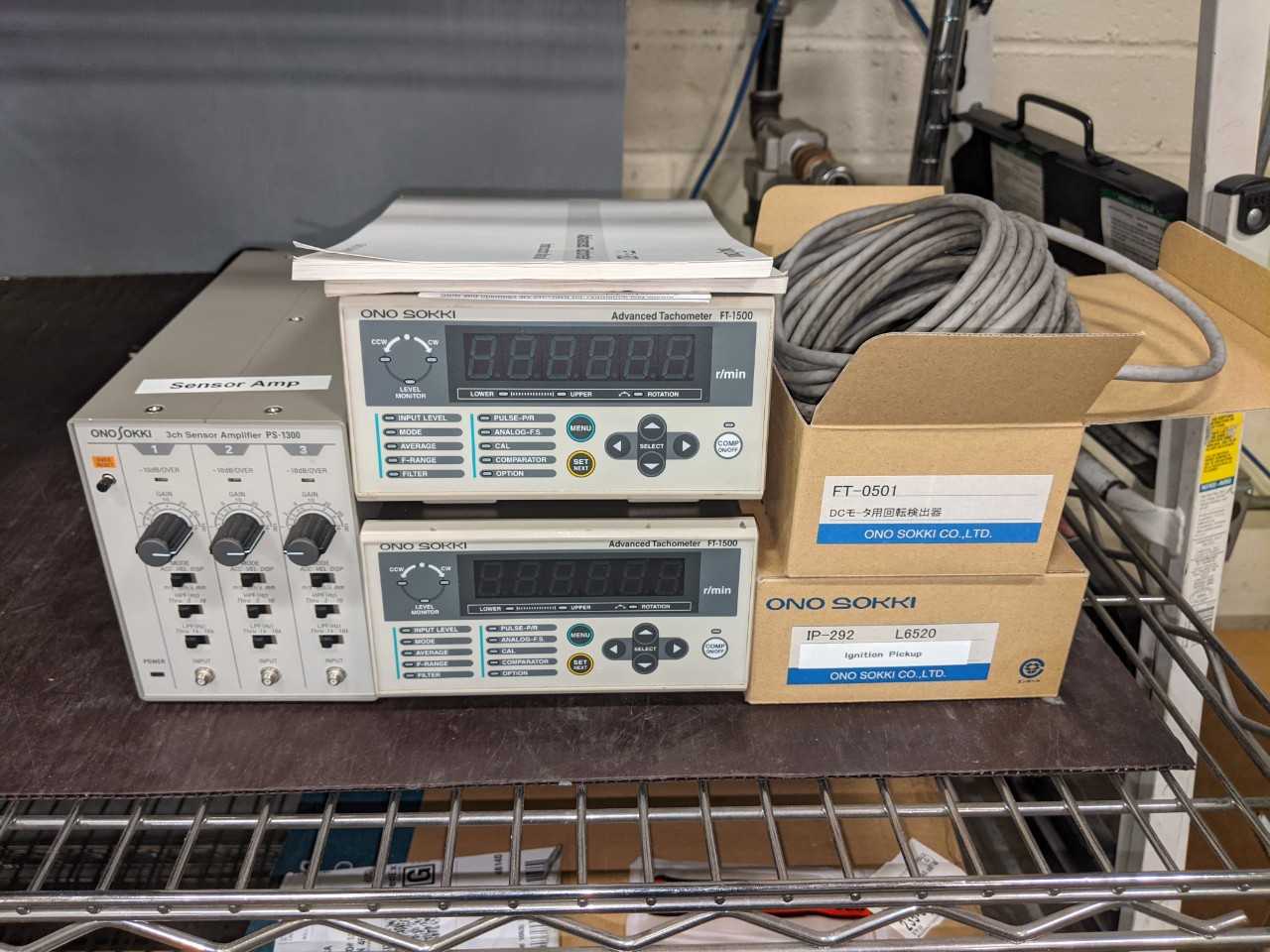 Ono Sokki Tachometer - ELECTRIC POWER TOOLS