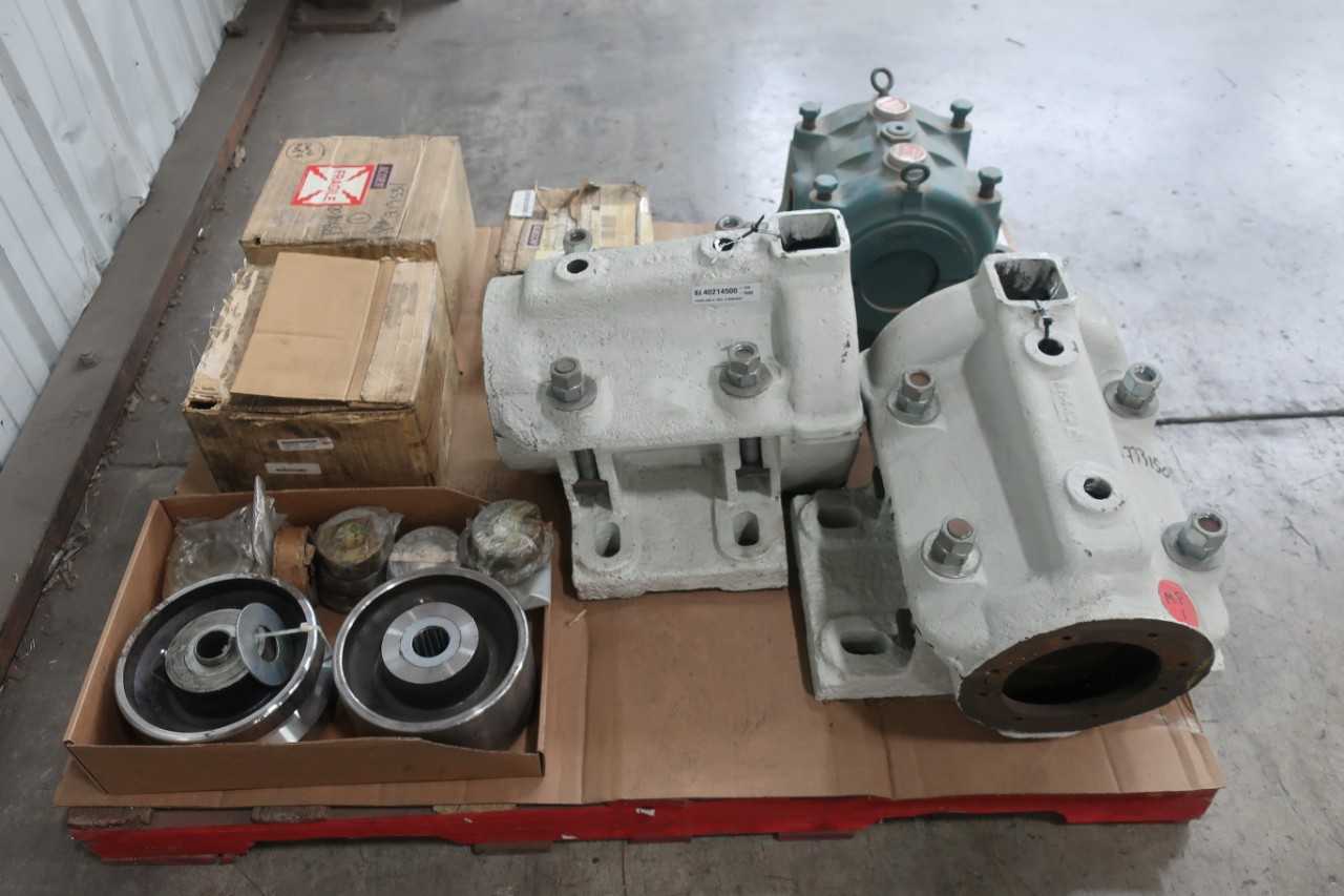 PALLET OF ASSORTED BEARINGS AND HOUSINGS - BEARINGS