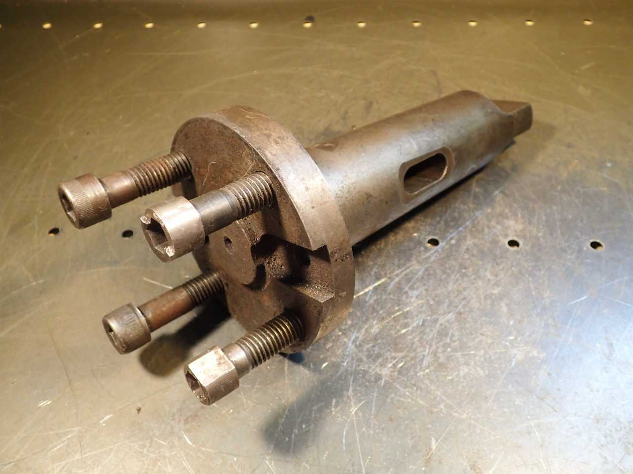 1-3/4" Shell Mill Arbor: 2-13/16" Adjacent 4-Bolt, Morse Taper #6 Shank MT6 6MT - END MILLS