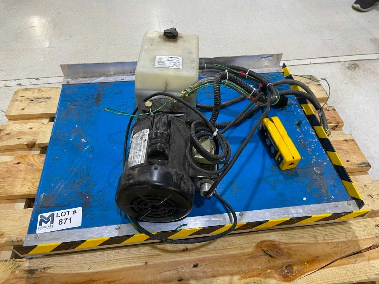 Dishamon LX25 550 Lb Lifting Table - MATERIAL HANDLING