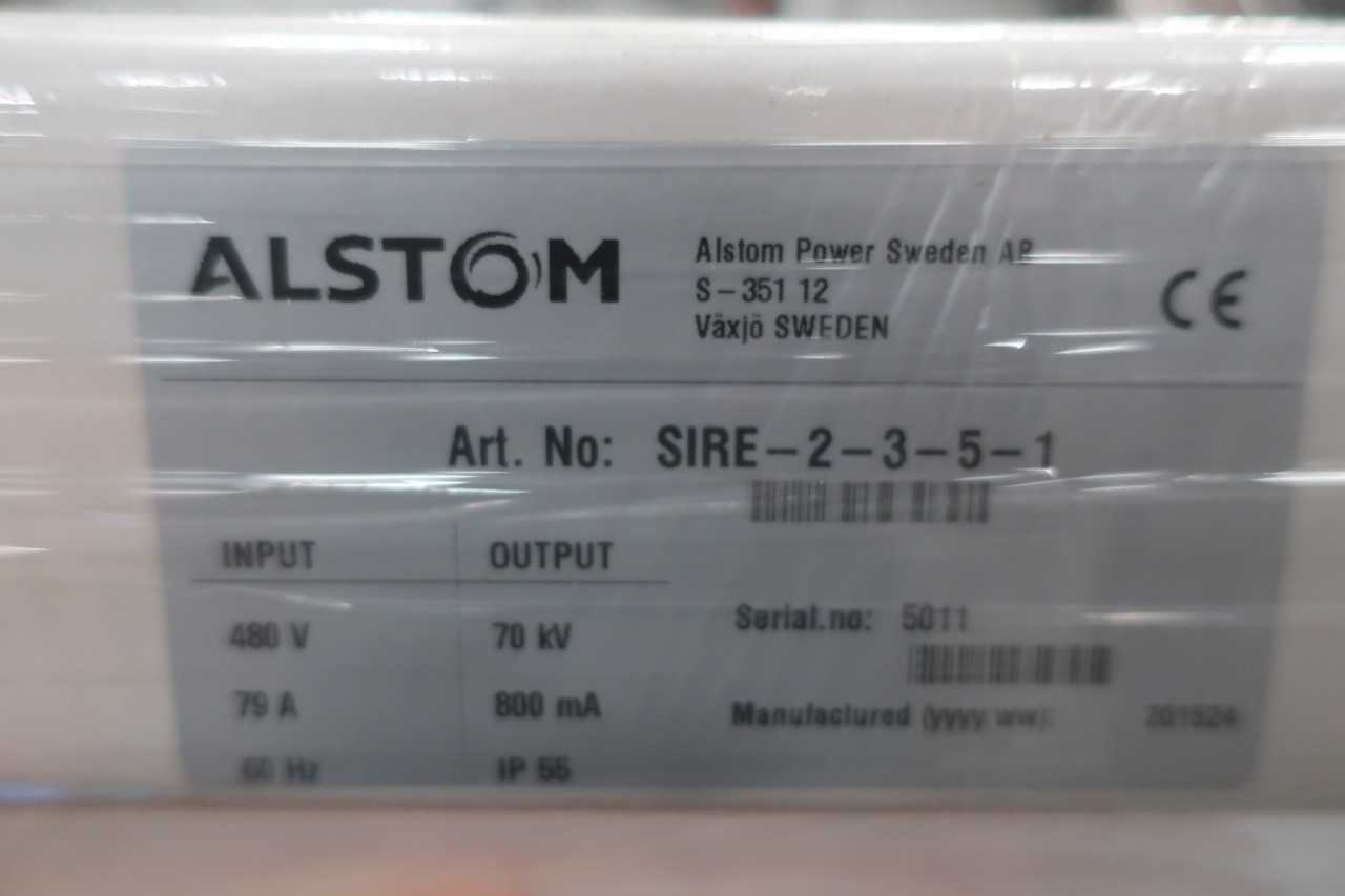 ALSTOM SIR4_2-3-5-1 PRECIPITATOR RECTIFIER 480V - PROCESS EQUIPMENT
