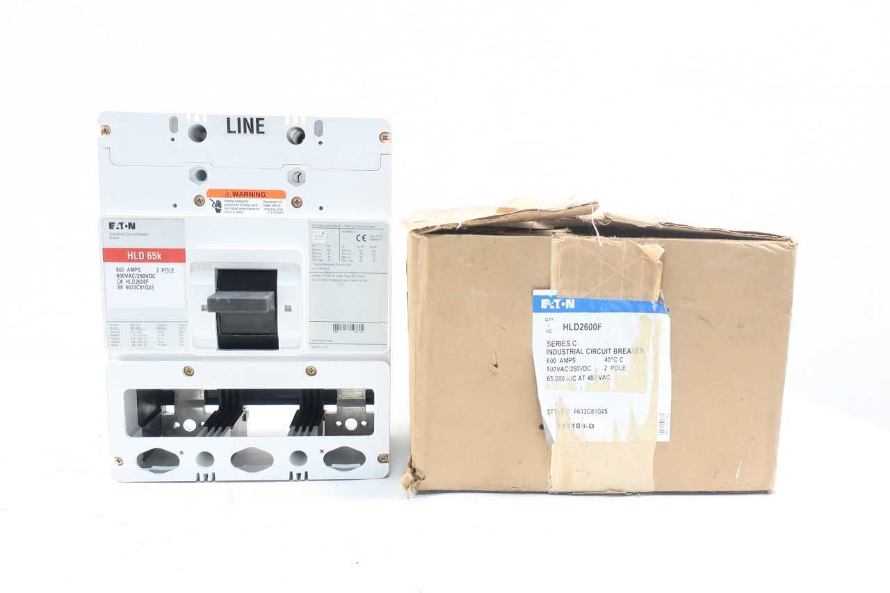 Eaton HLD2600F Circuit Breaker 600A - CIRCUIT BREAKERS Eaton HLD2600F Circuit Breaker 600A - CIRCUIT BREAKERS