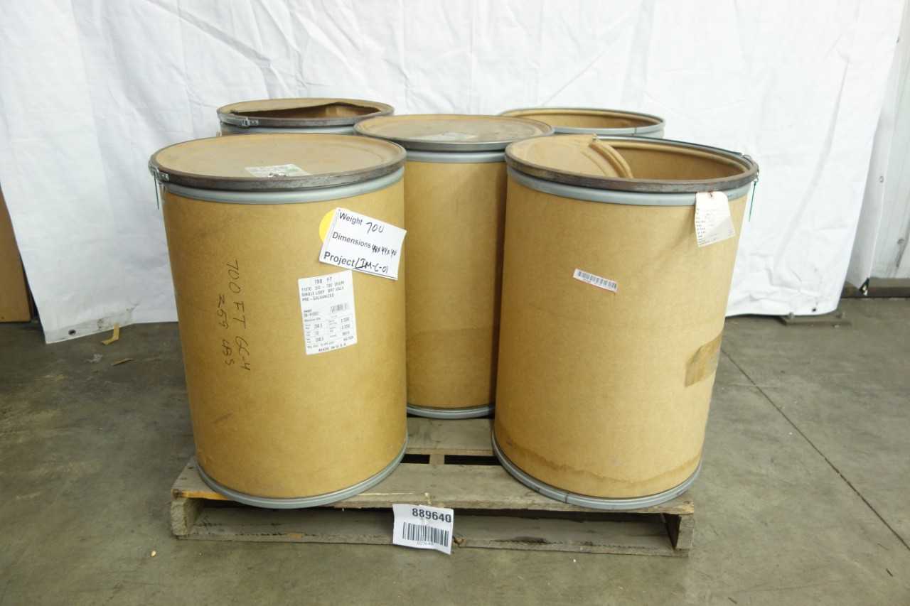 PALLET OF SINGLE LOOP BRT GALVANIZED CHAIN, ASSORTED SIZE AND LENGTH - ELECTRIC POWER TOOLS