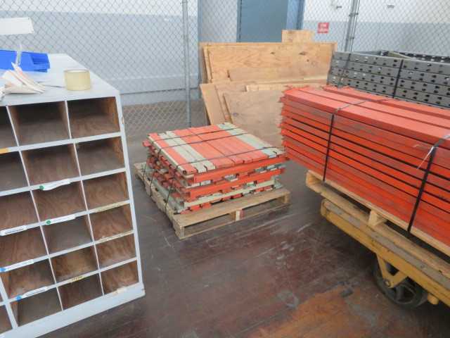 Lot of pallet  Racks - PALLET RACKING