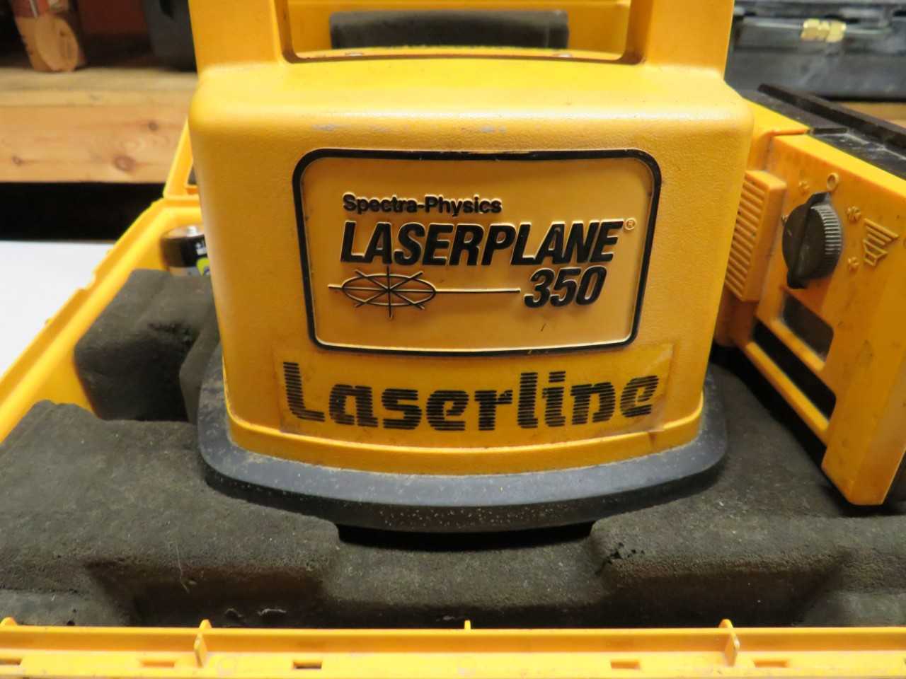 SPECTRA-PHYSICS LASER PLANE L-350 LASERLINE W/ LEVELEYE & TRIPOD - ELECTRIC POWER TOOLS
