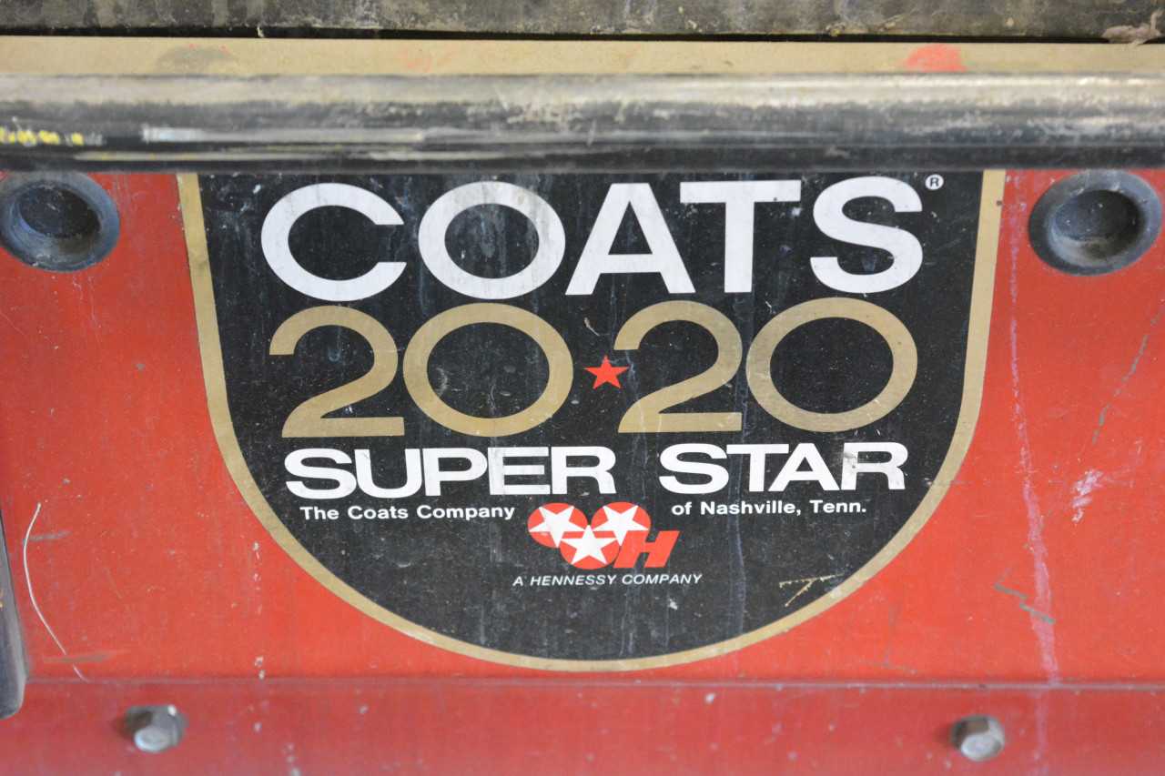 Coats 2020 Super Star Tire Changer - PLANT & FACILITY EQUIPMENT