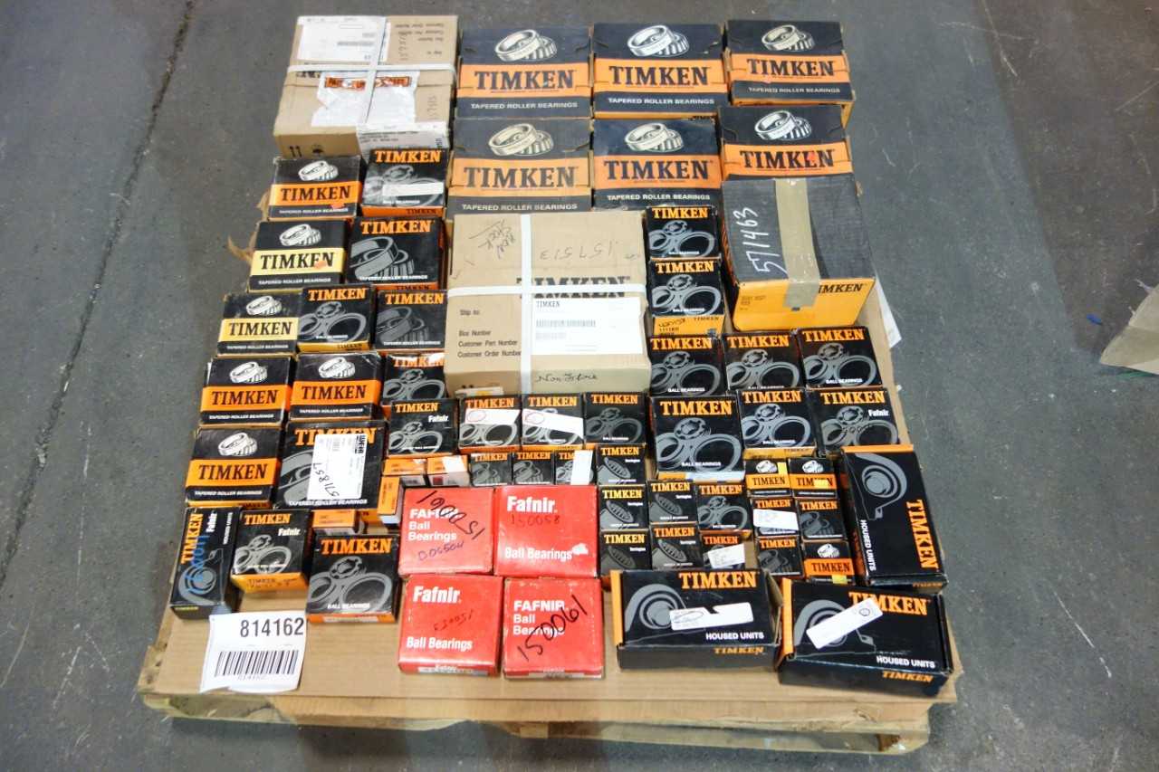 LOT OF ASSORTED TIMKEN AND FAFNIR BEARINGS - BEARINGS