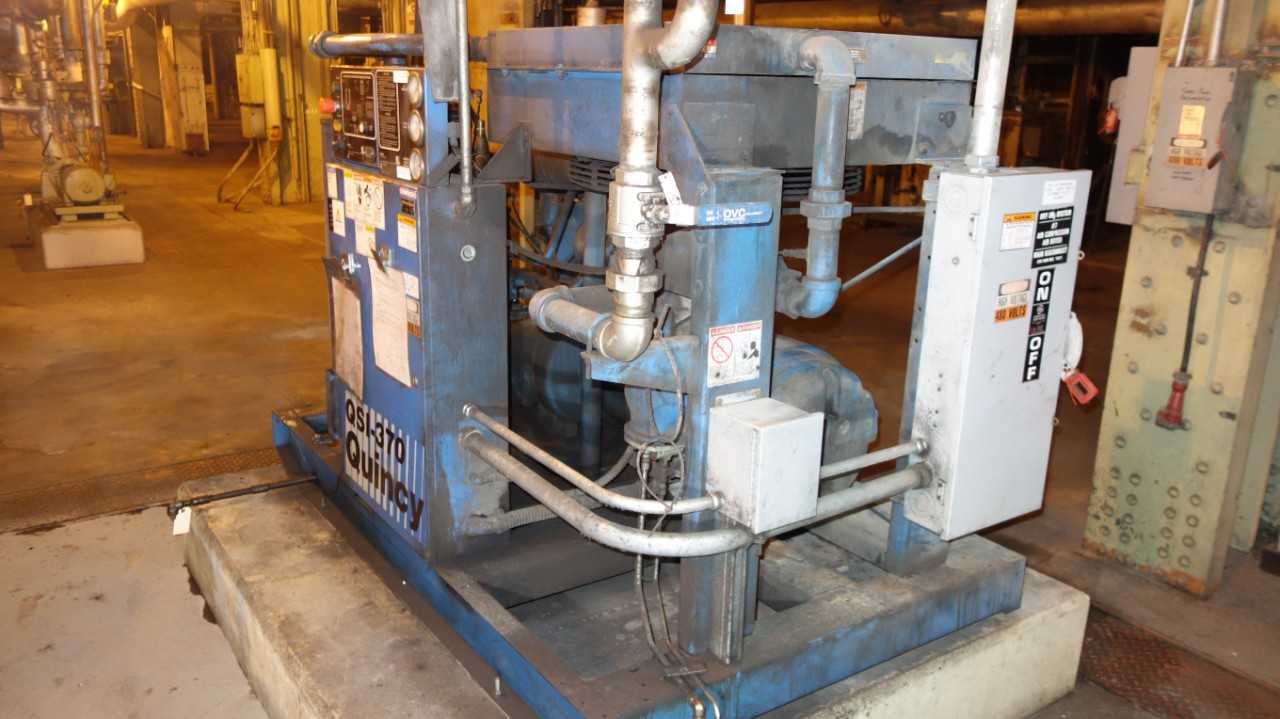 QUINCY QSI370ANA31C ROTARY SCREW AIR COMPRESSOR - AIR COMPRESSORS