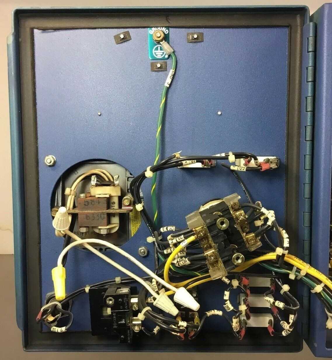 Nordson 809057B / AN92D01270 Warning Over / Under Control Panel - Used - Bench Tested - AUTOMATION & CONTROLS