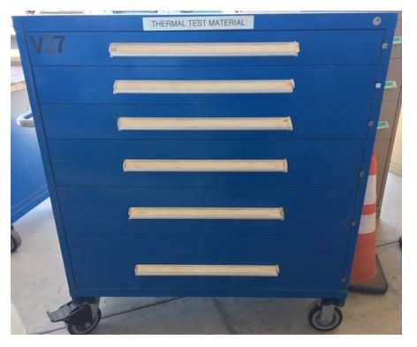 Lot of (2) Vidmar Cabinets - TOOL STORAGE