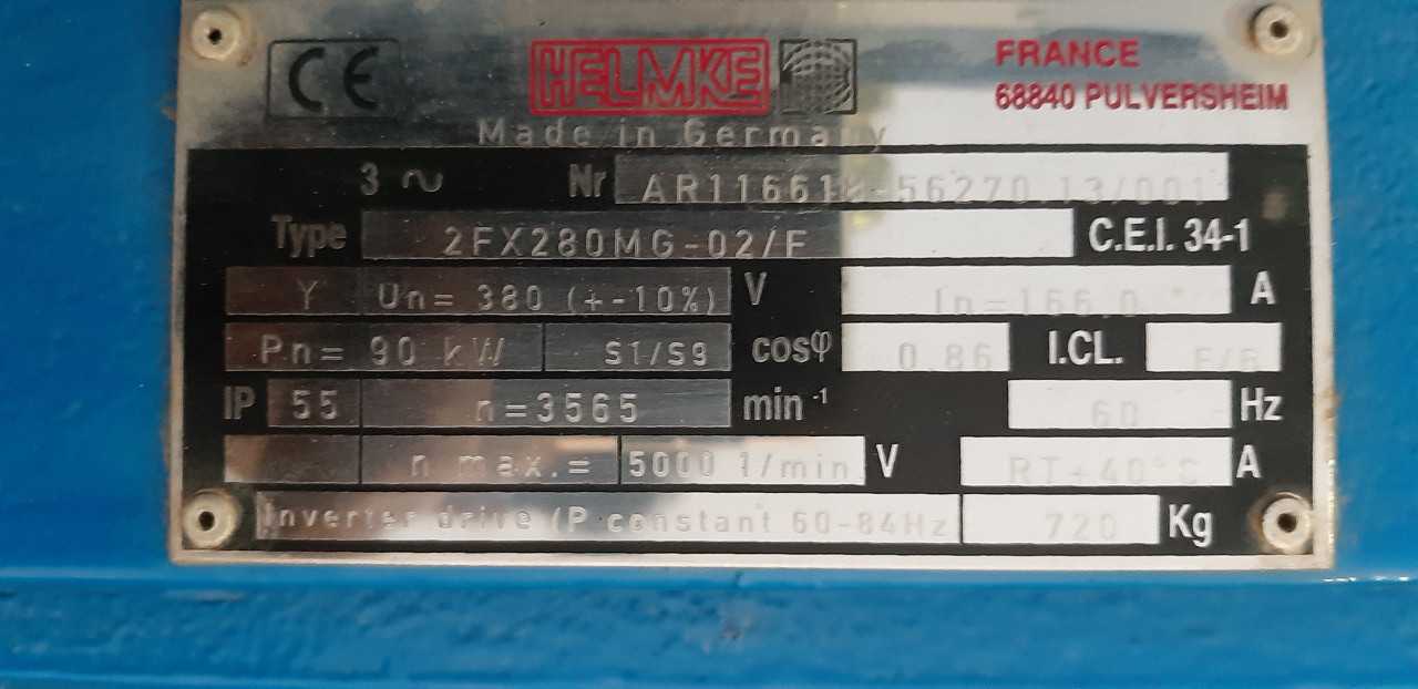 1 pallet of brand new HELMKE electrical motor - ELECTRIC MOTORS