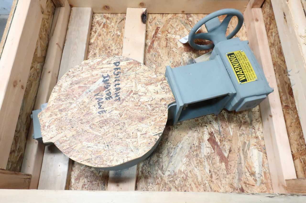 HENRY PRATT MANUAL 8IN STEEL BUTTERFLY VALVE - BUTTERFLY VALVE HENRY PRATT MANUAL 8IN STEEL BUTTERFLY VALVE - BUTTERFLY VALVE