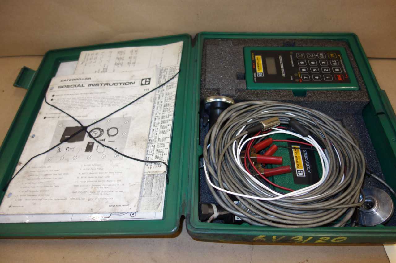 CATERPILLAR CAT 6V3121 MULTITACH ANALYZER KIT - ANALYZER