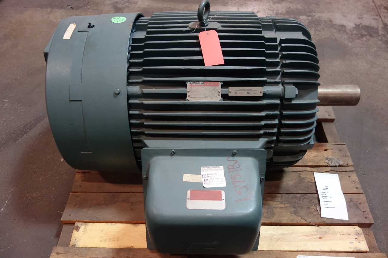 RELIANCE AC MOTOR P44G4550A 125HP 460V 1780RPM 140AMPS - ELECTRIC MOTORS