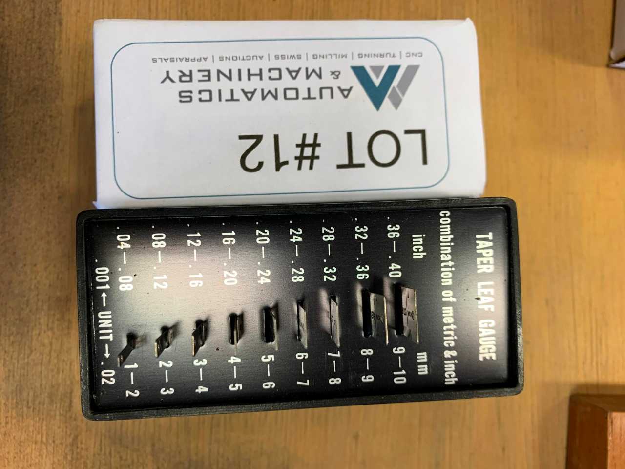 Taper Leaf Gauge - INSTRUMENTATION