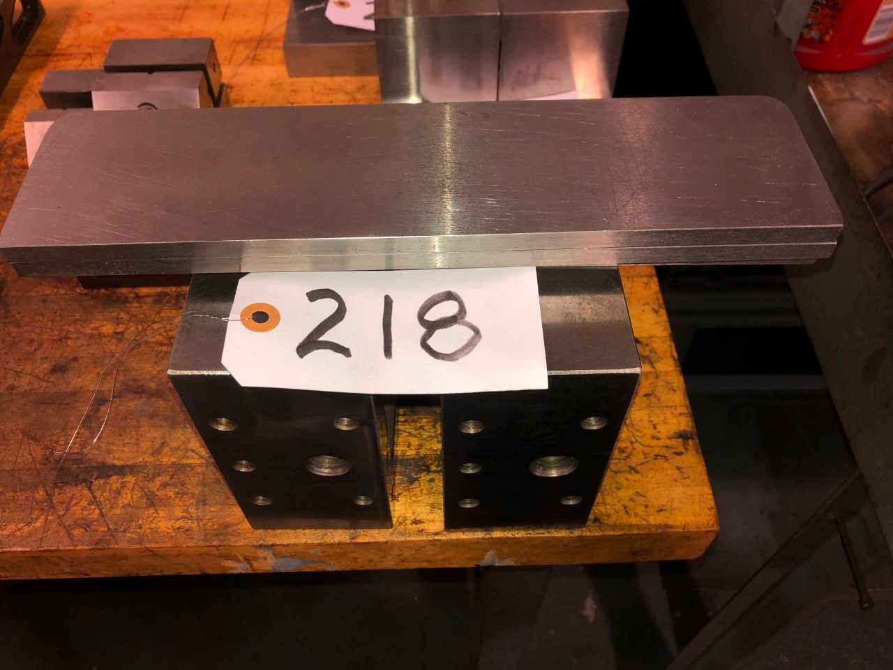 Lot of 2 Precision 6 1/2" x 6  1/2" Squares & 3 Bars - ELECTRIC POWER TOOLS