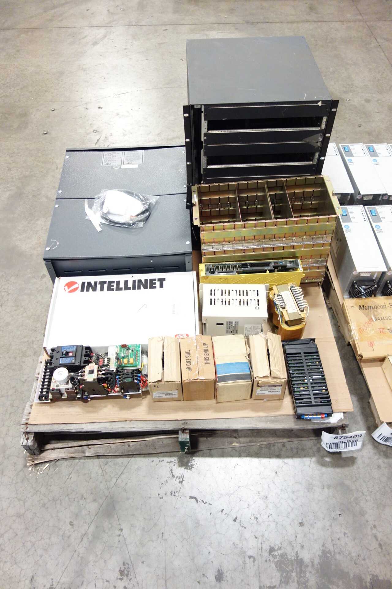 2 PALLET OF ASSORTED ELECTRICAL - ELECTRICAL COMPONENTS