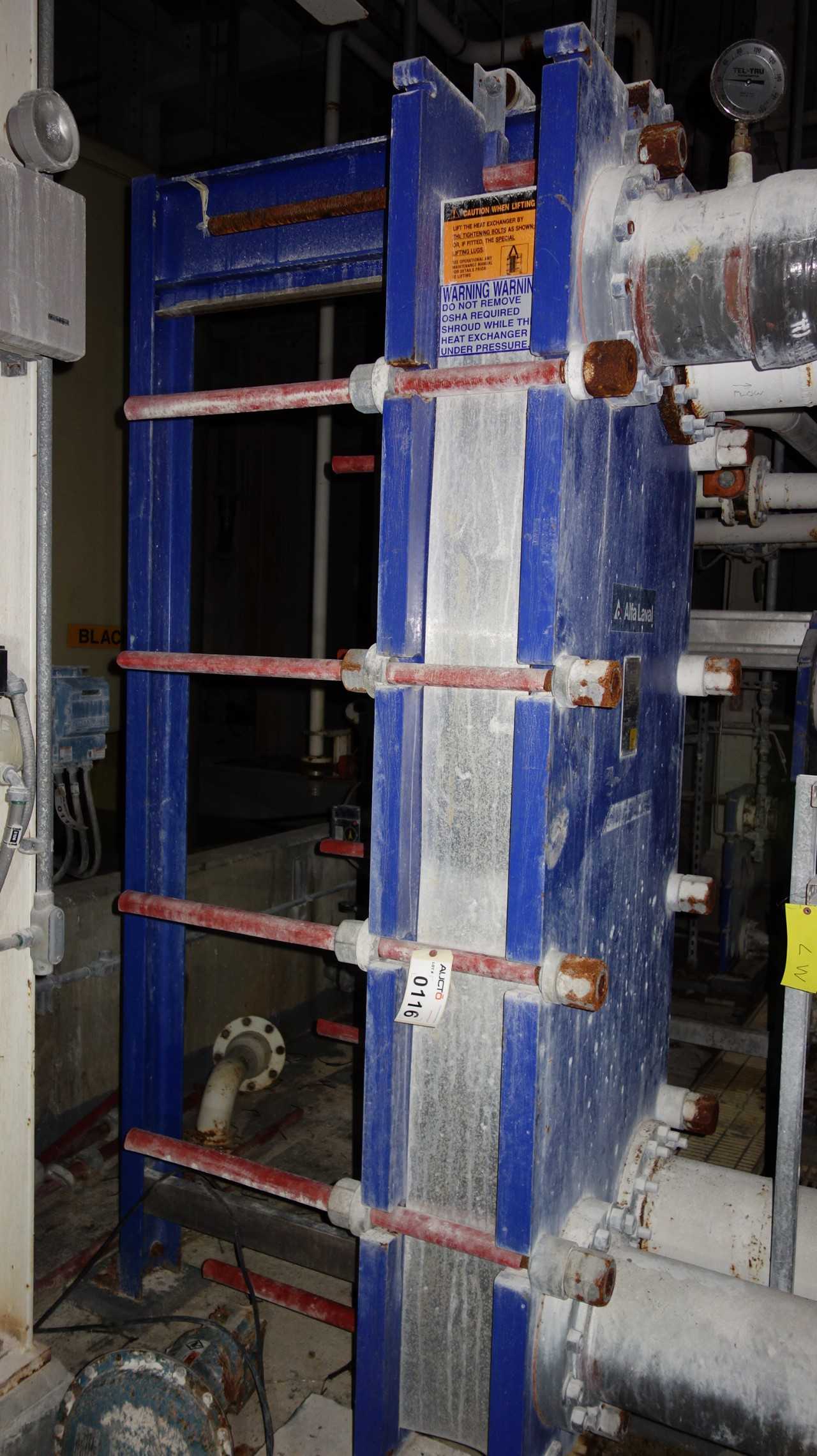 ALFA LAVAL MX25-BFG 1146.4 SQ FT HEAT EXCHANGER 2001
