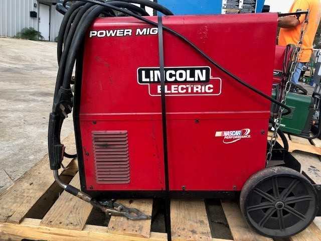 Lincoln Power Mig 256 Welder - WELDING EQUIPMENT