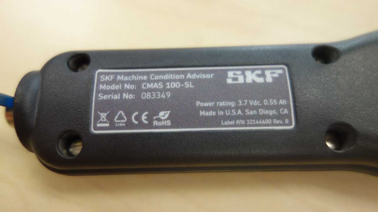 SKF CMAS 100-SL MACHINE CONDITION ADVISOR - ELECTRICAL COMPONENTS