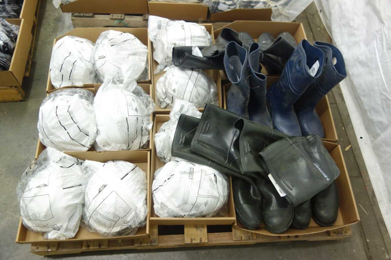 3 PALLETS OF ASSORTED PPE - HAND TOOLS