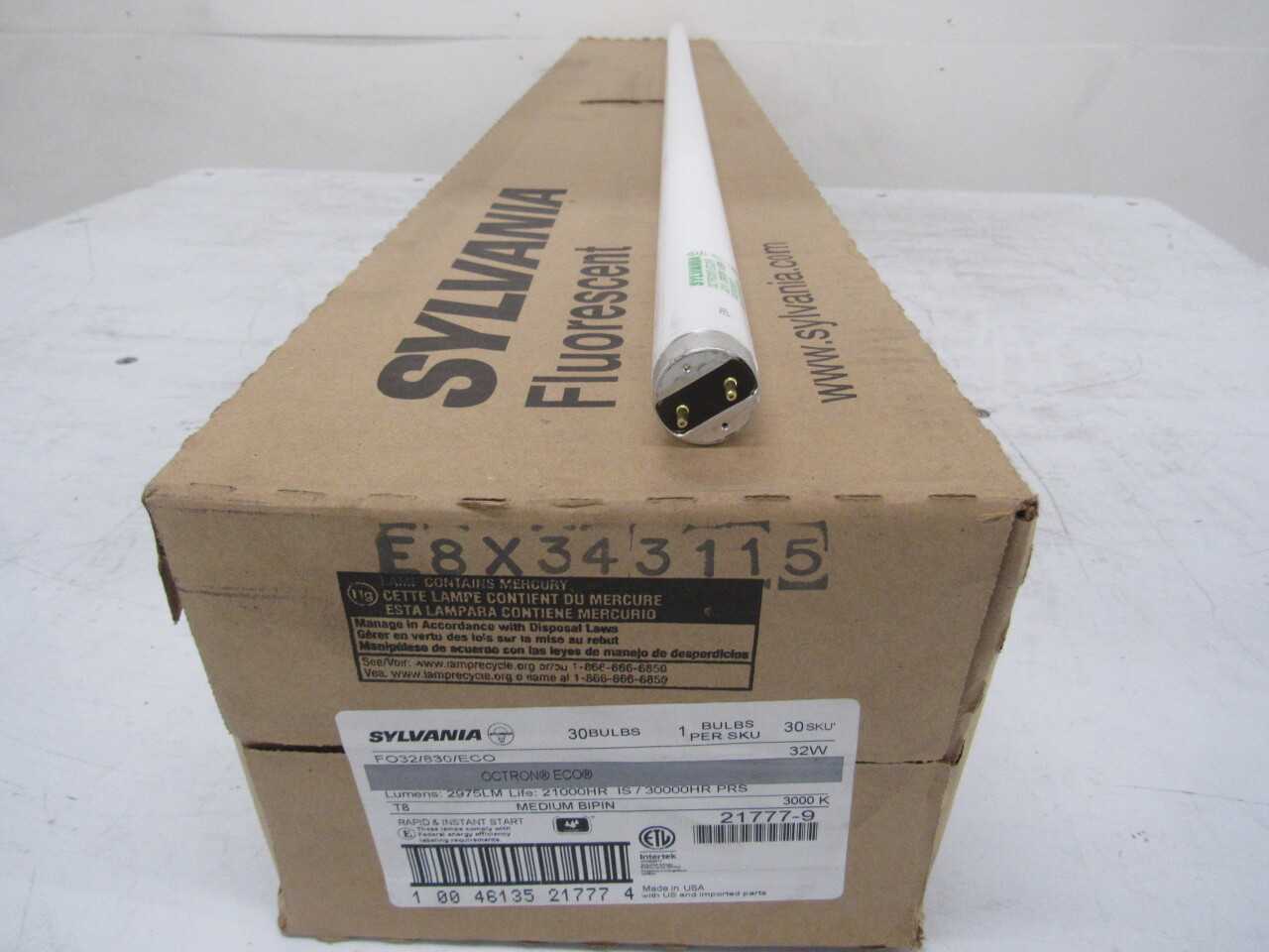 Quantity of 180x FO32/830/ECO Lights - LIGHTING
