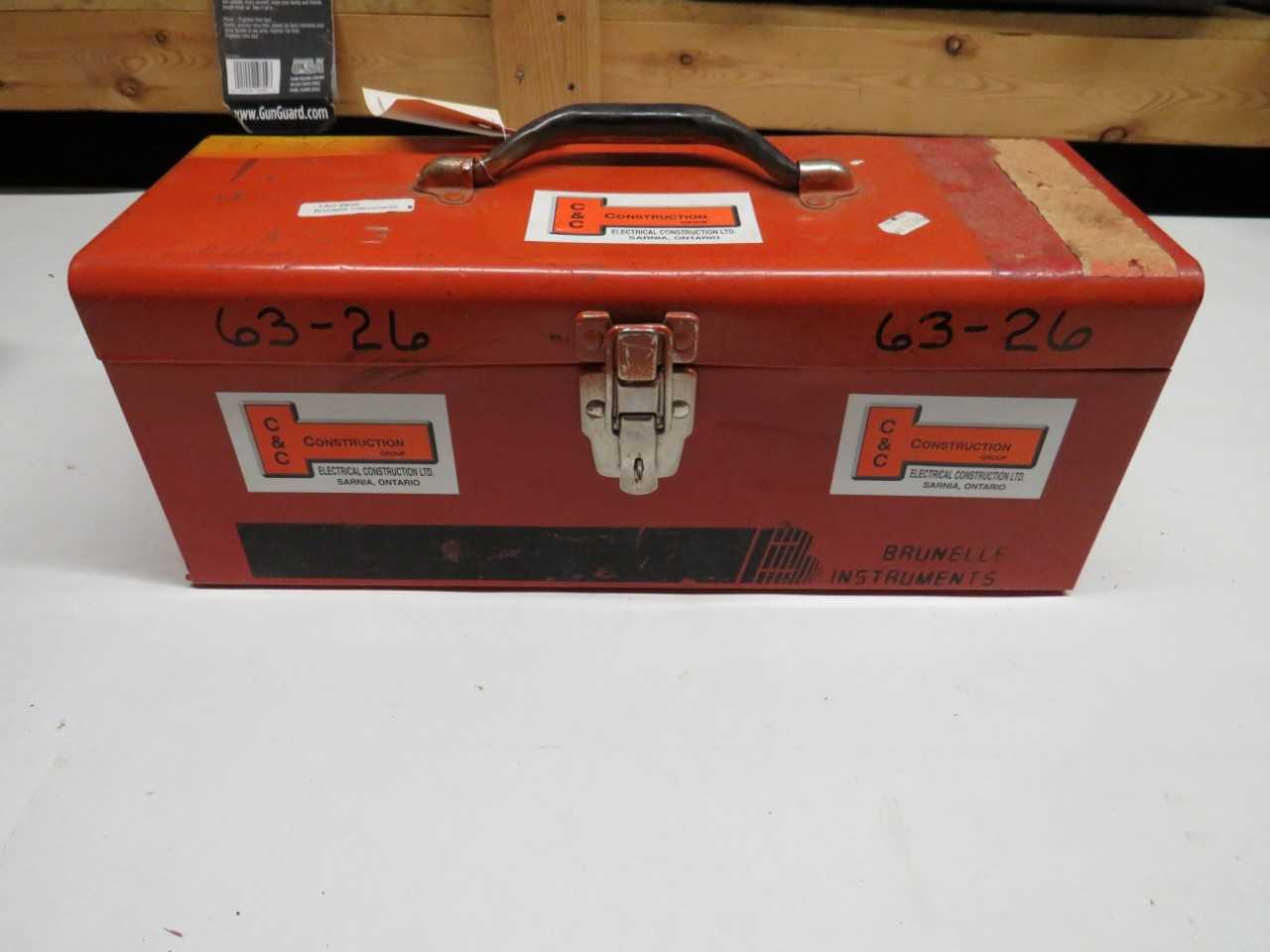 THE BRUNELLE COMMANDER SERIES GROUND RESISTANCE TESTER MODEL 500 - ELECTRIC POWER TOOLS