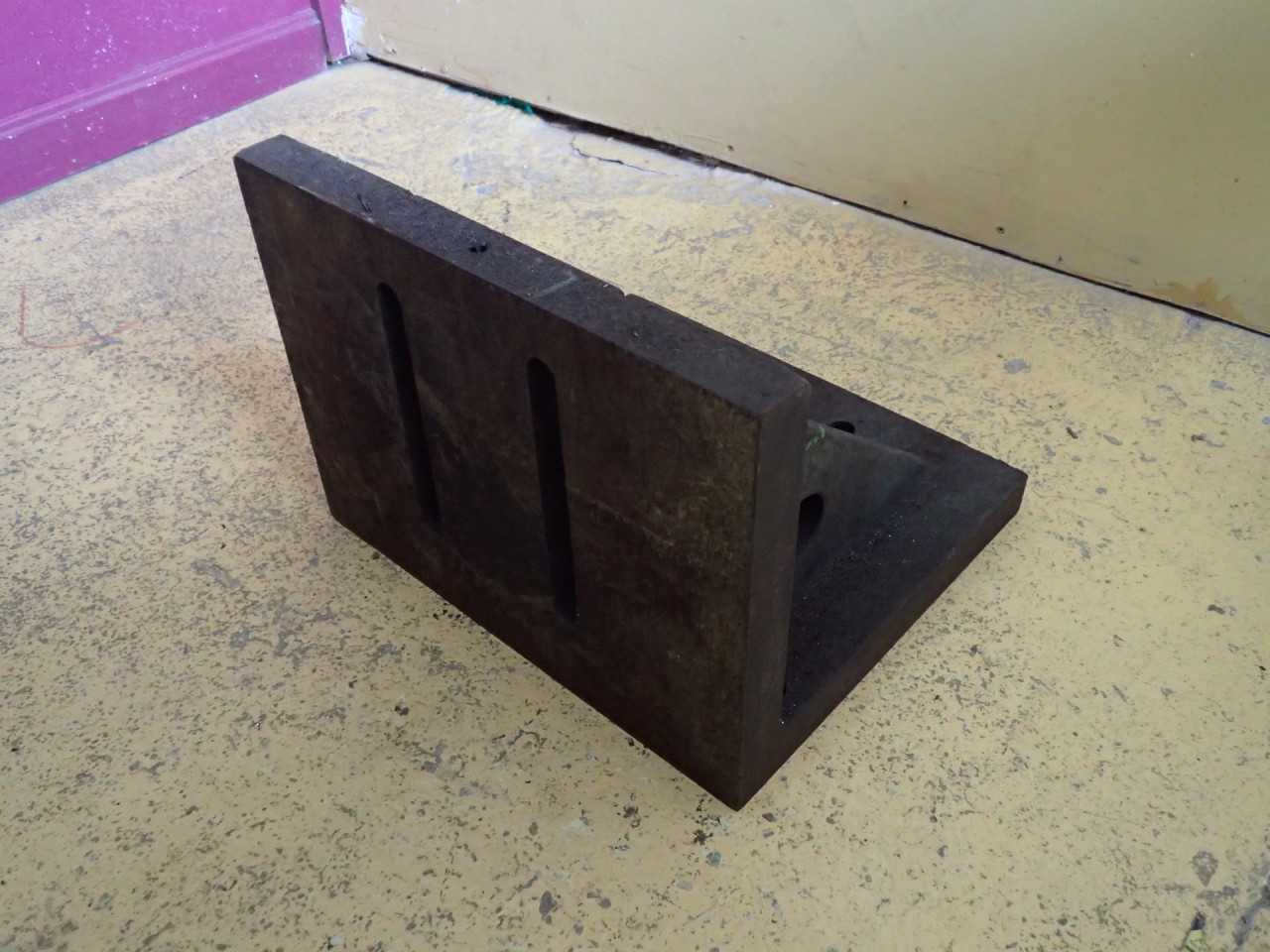 16" x 14" x 12" 90 Degree Slotted Right Angle Mill Milling Set-Up Fixture Plate - END MILLS
