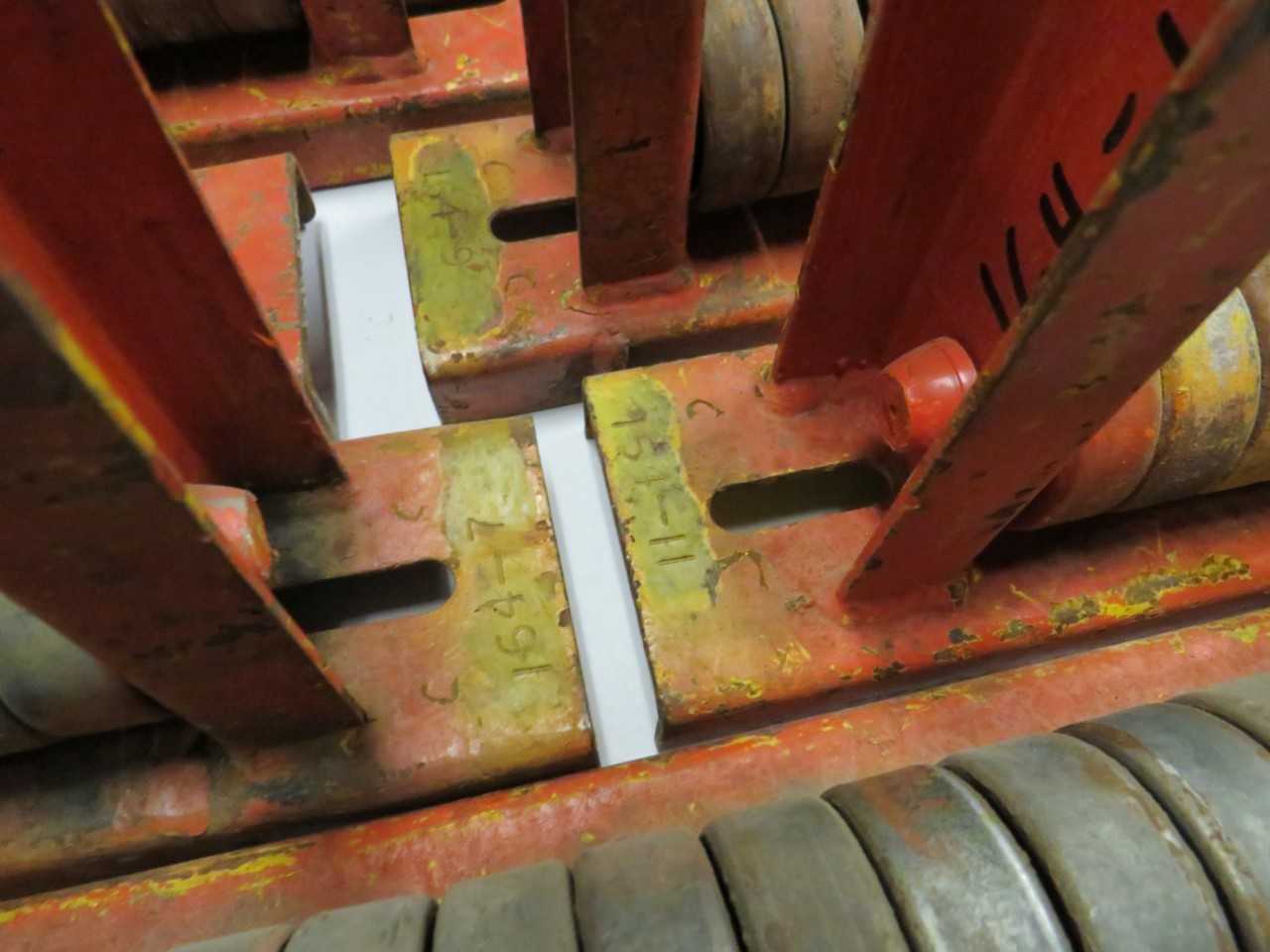 LOT OF 6 ASSORTED 6" TO 19" FIXED TRAY ROLLER - TRAILER MOUNTED EQUIPMENT