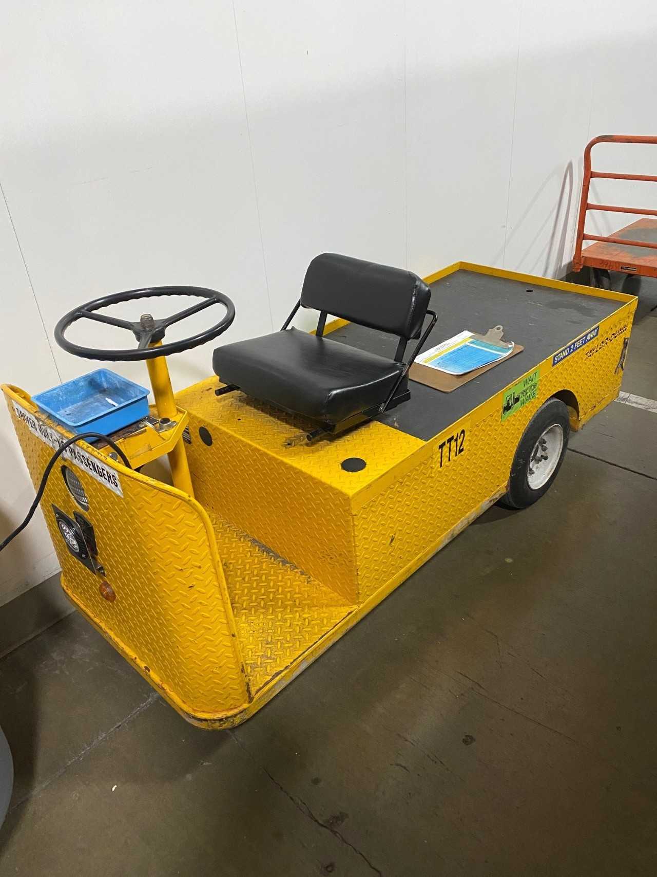 Taylor Dunn 3 Wheel Tugger - MATERIAL HANDLING