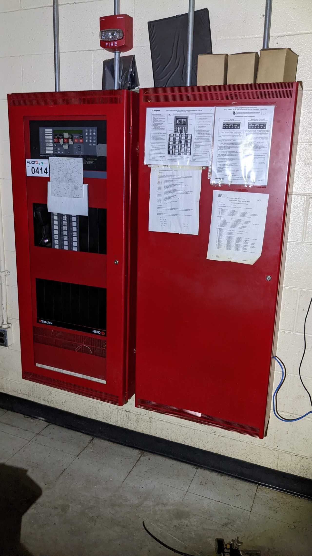 LOT OF 3 FIRE CONTROL PANEL - SAFETY EQUIPMENT LOT OF 3 FIRE CONTROL PANEL - SAFETY EQUIPMENT