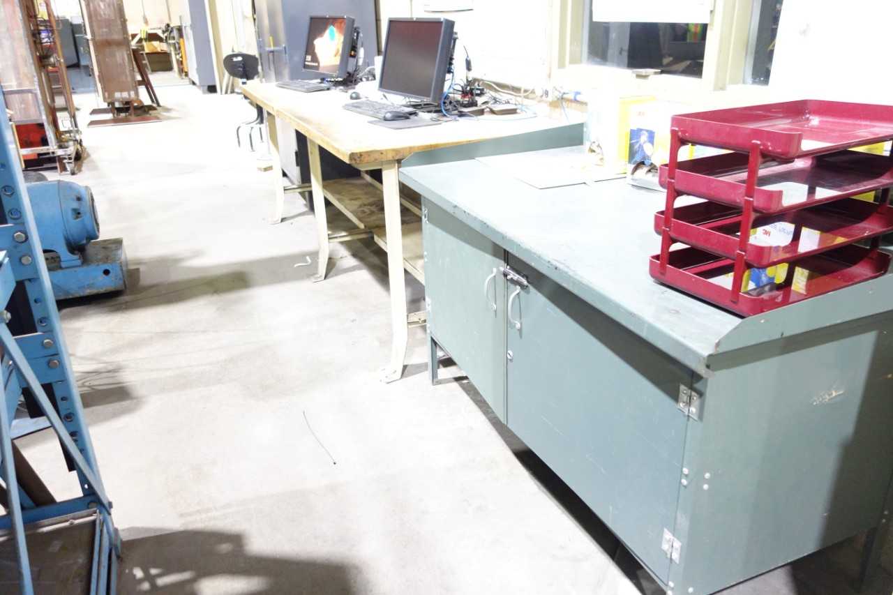 Lot of 2 Work Tables - PLANT & FACILITY