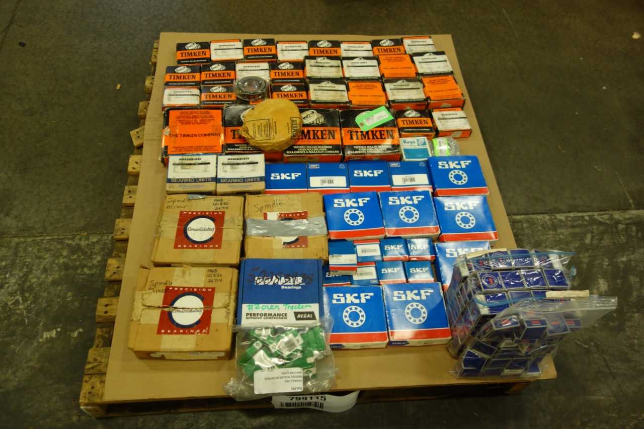 PALLET OF ASSORTED BEARINGS - BEARINGS