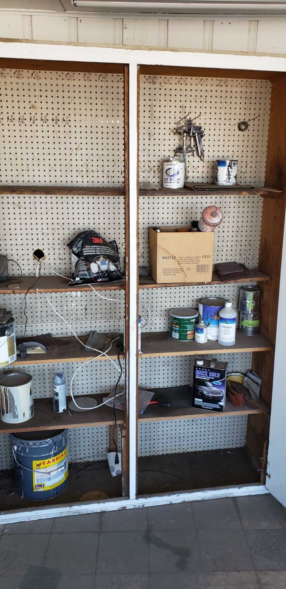 Cabinet With All Contents - INDUSTRIAL PARTS