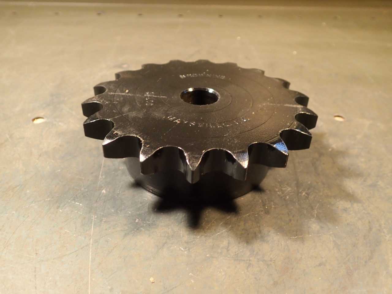 Browning 60B18 #60 Steel Chain Sprocket: 18-Tooth 3/4" Bore, NOS - New Old Stock - SPROCKET