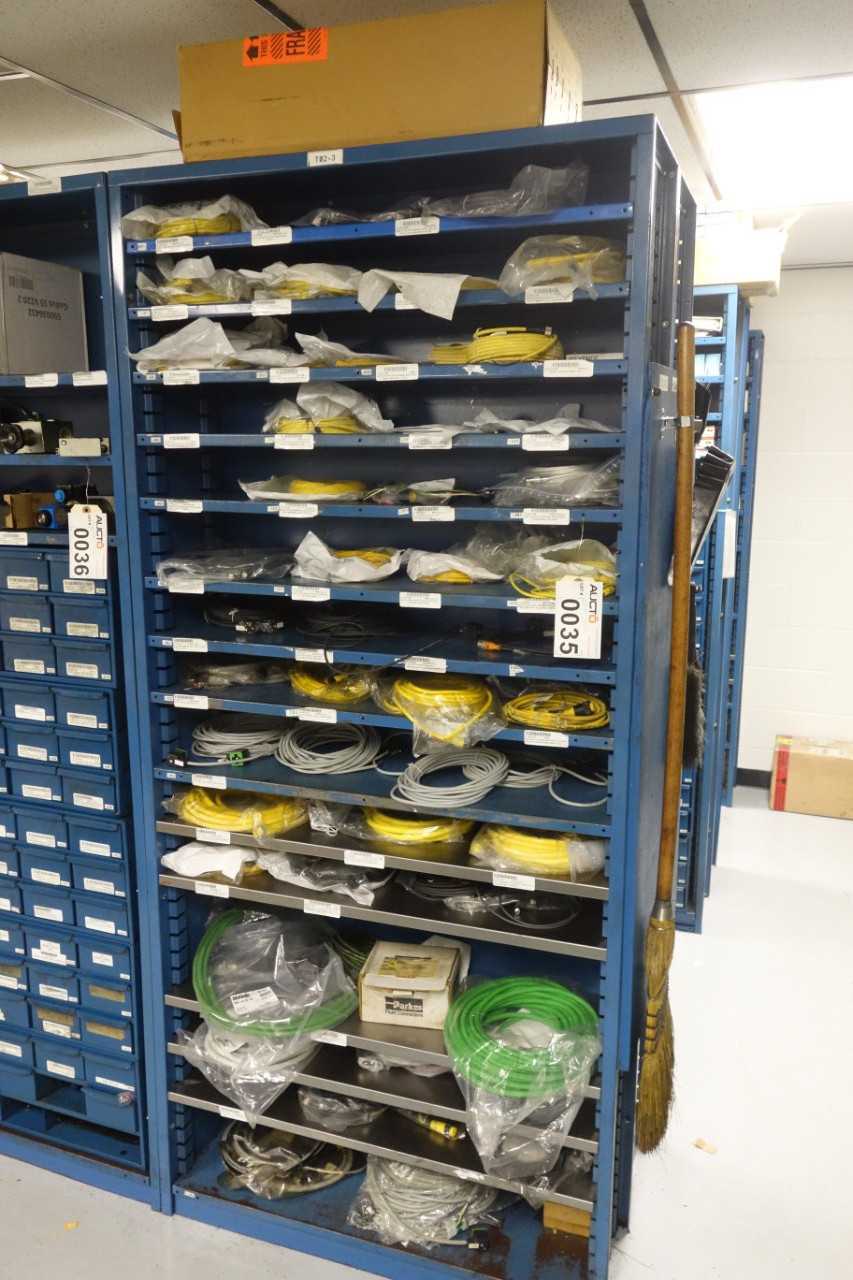Contents of 1x section shelving - Misc. Electrical - SHELVING
