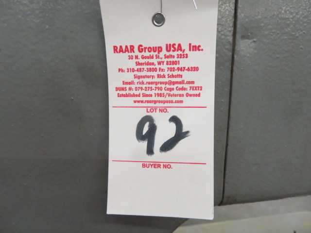 Do All Vertical Band Saw, model 3613-1 - MISCELLANEOUS