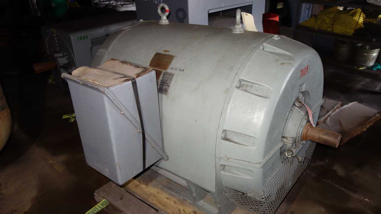 ALLIS CHALMERS 133 G 1250HP MOTOR 2300V 3020SS6 - ELECTRIC MOTORS