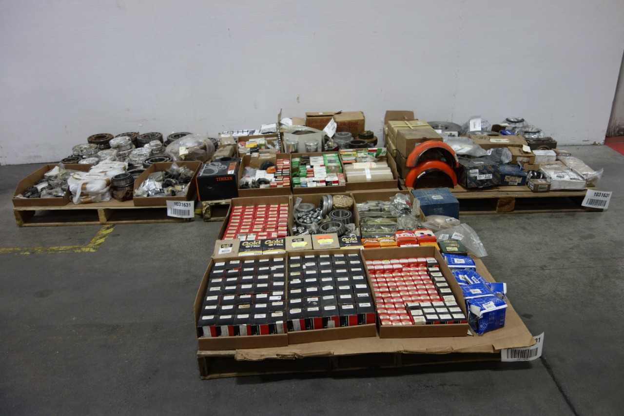 4 PALLETS OF ASSORTED POWER TRANSMISSION - POWER TRANSMISSION