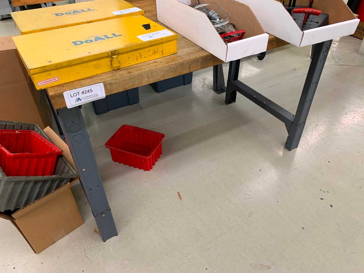 Butcher Block Work Bench - PLANT & FACILITY